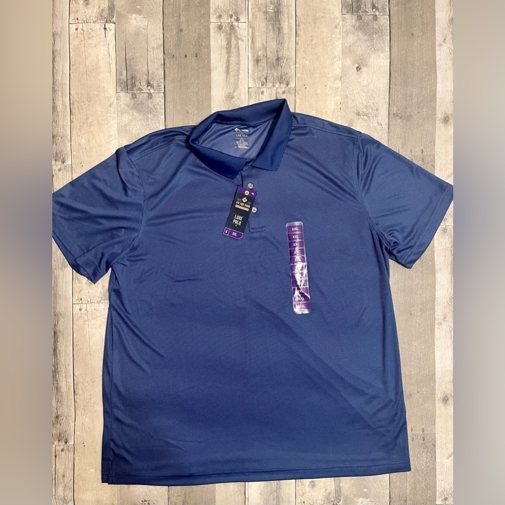 Members Mark Short Sleeve Polo Shirt-NWT